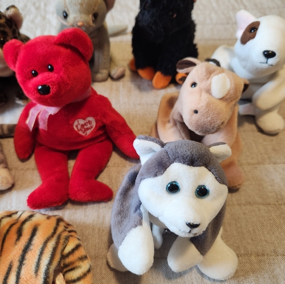 Group of 10 2000's Small Ty Beanie Babies - Picture 3 of 9